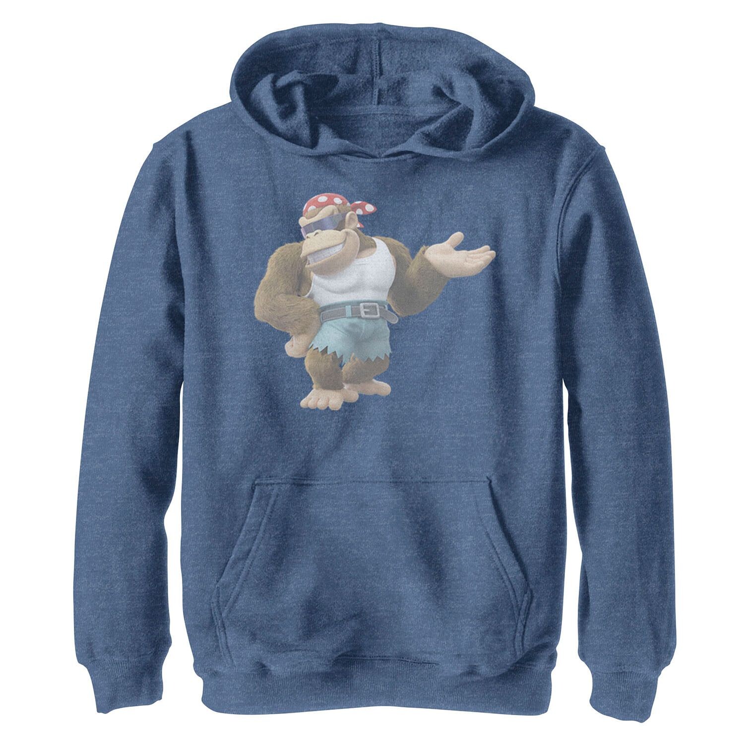 

Толстовка Funky Kong Nintendo Donkey Kong для мальчиков 8–20 лет Licensed Character