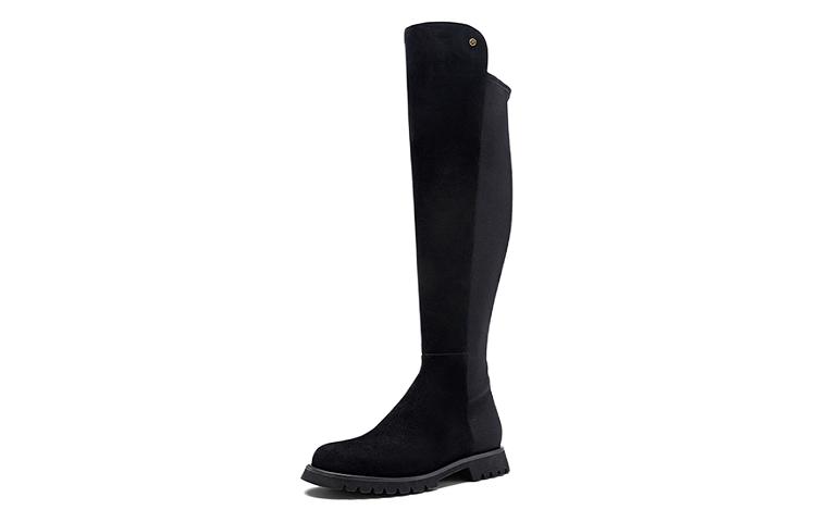 NINE WEST Сапоги женские черные 3 см