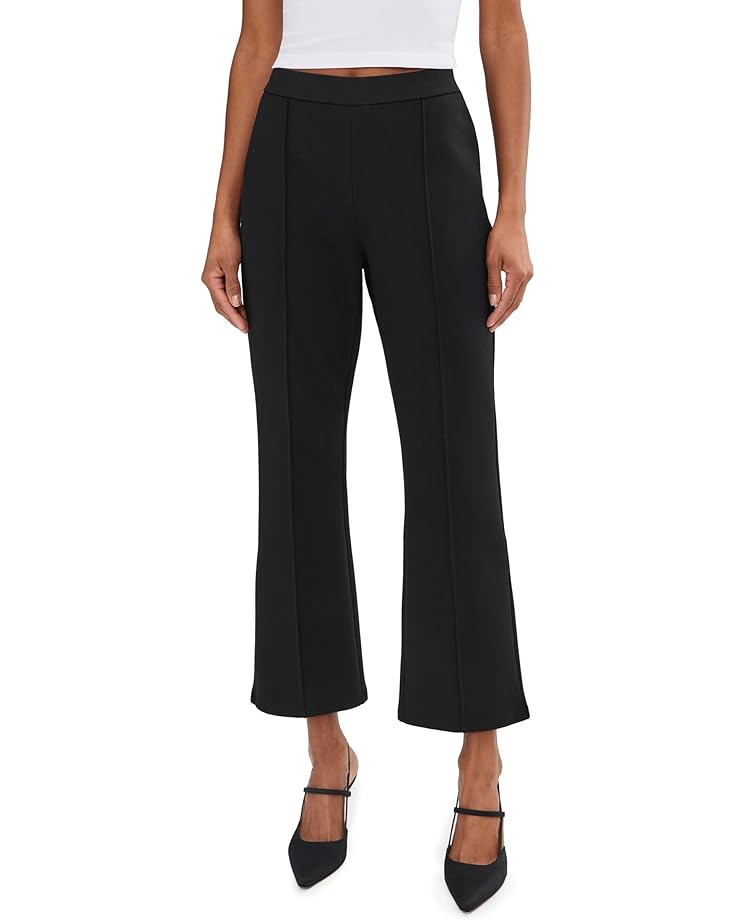 

Женские брюки Eileen Fisher Washable Flex Ponte High Waisted Ankle Kick, Black