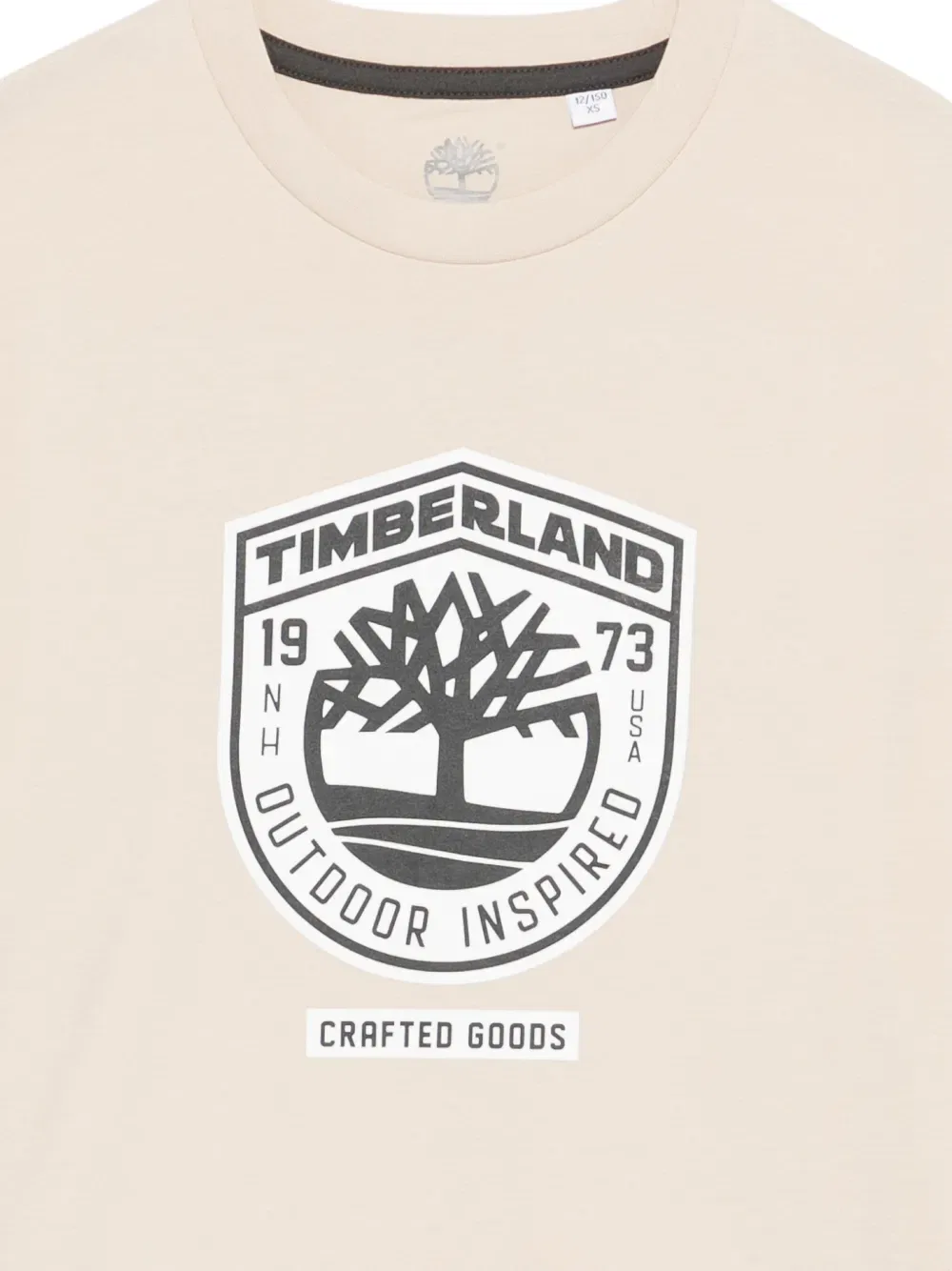 Футболка с логотипом Timberland Kids, нейтральный — фото 3