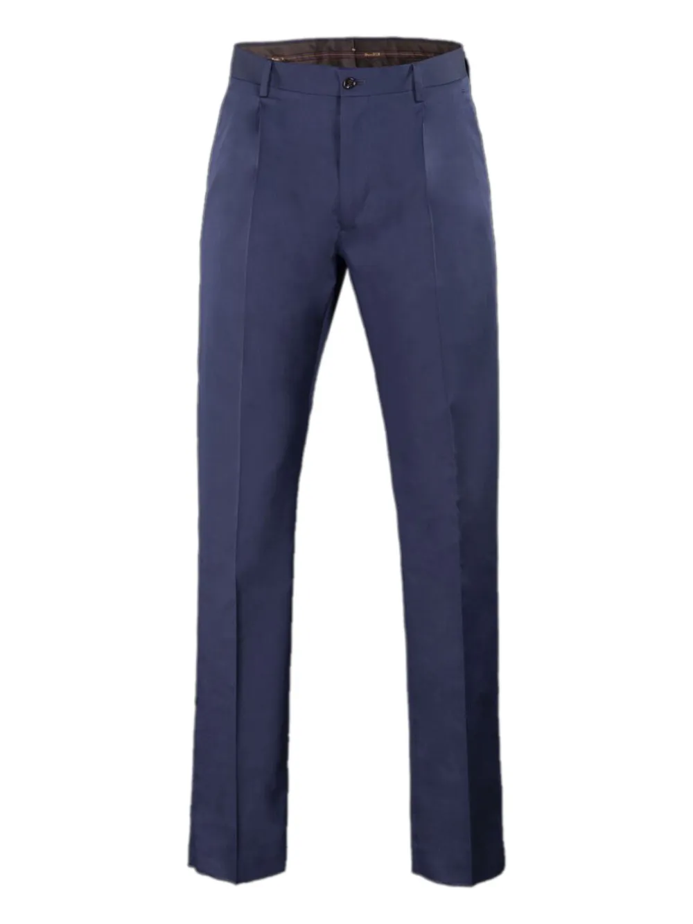 

Прямые брюки строгого кроя Moorer, синий