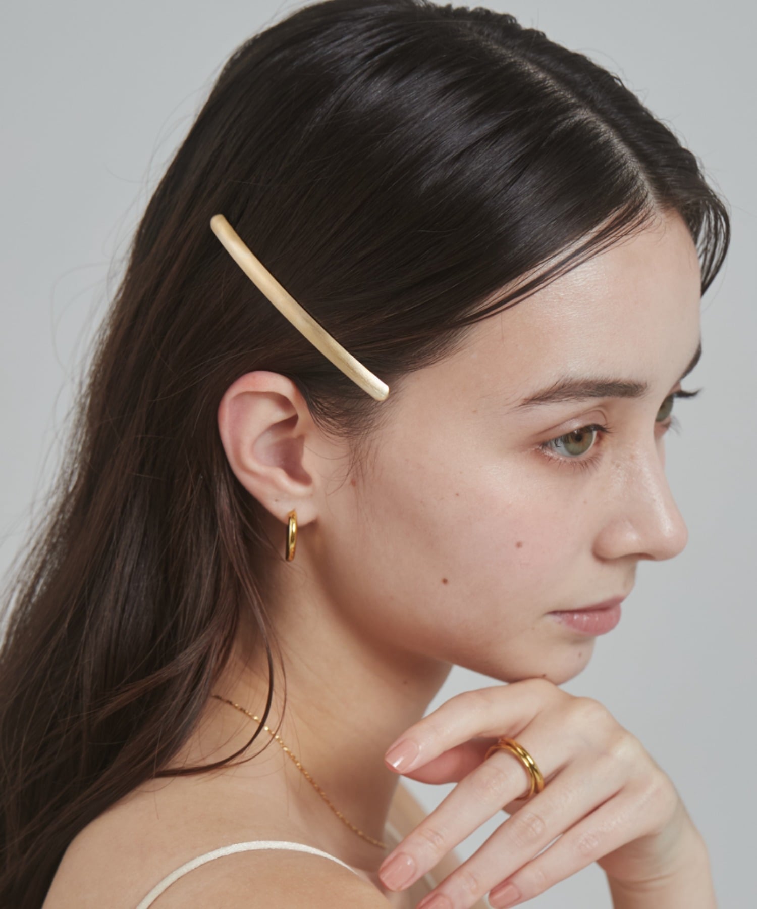 Просто заколка Ciite', gold