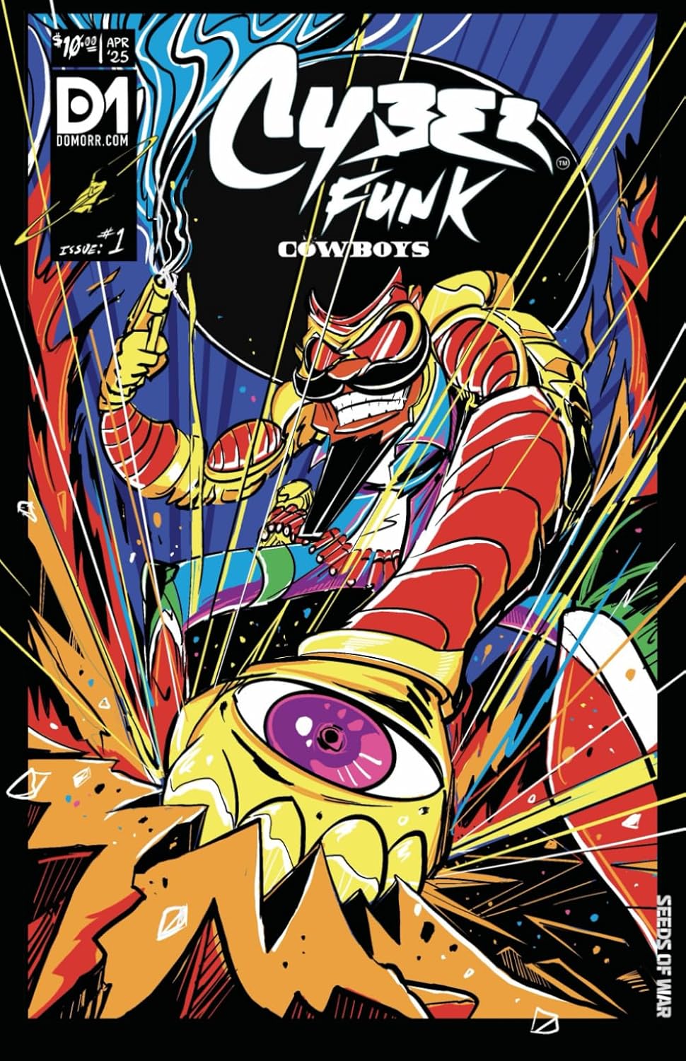 

CyberFunk CowBoys: Seeds of War (Independently published)