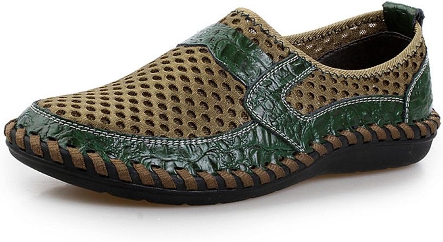 

Слипоны ChicWind, кроссовки для ходьбы, сетчатые повседневные водные туфли, темно-зеленый