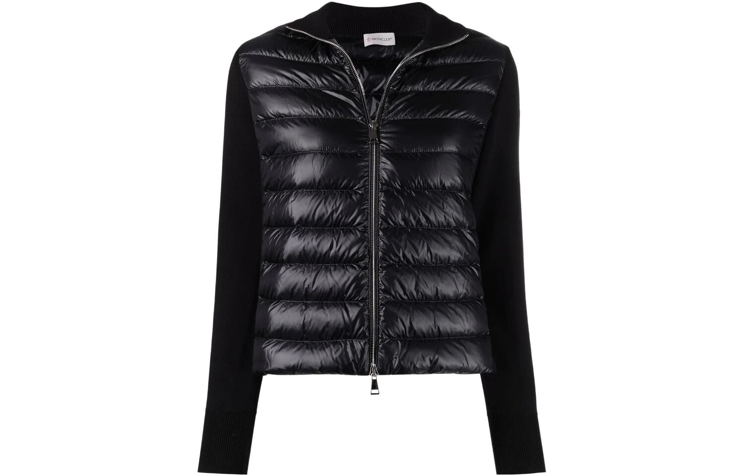 

Пуховик женский черный Moncler