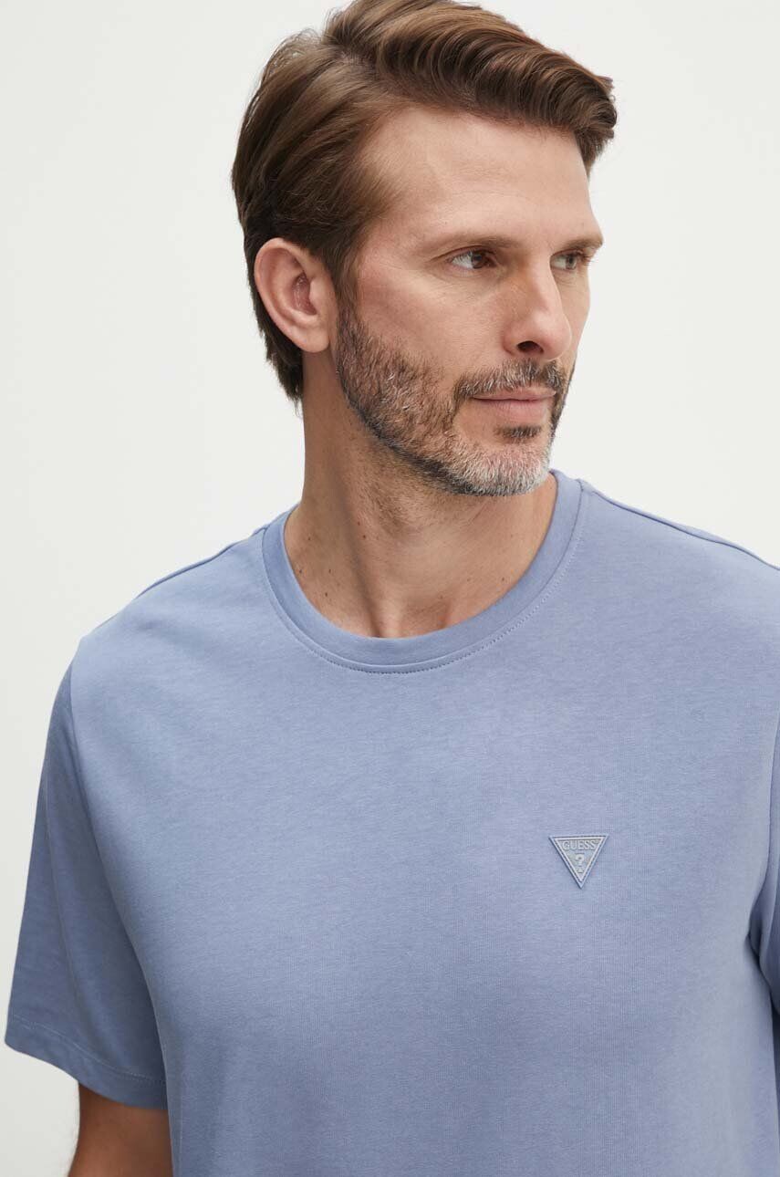 

Футболка Guess из хлопка, синий
