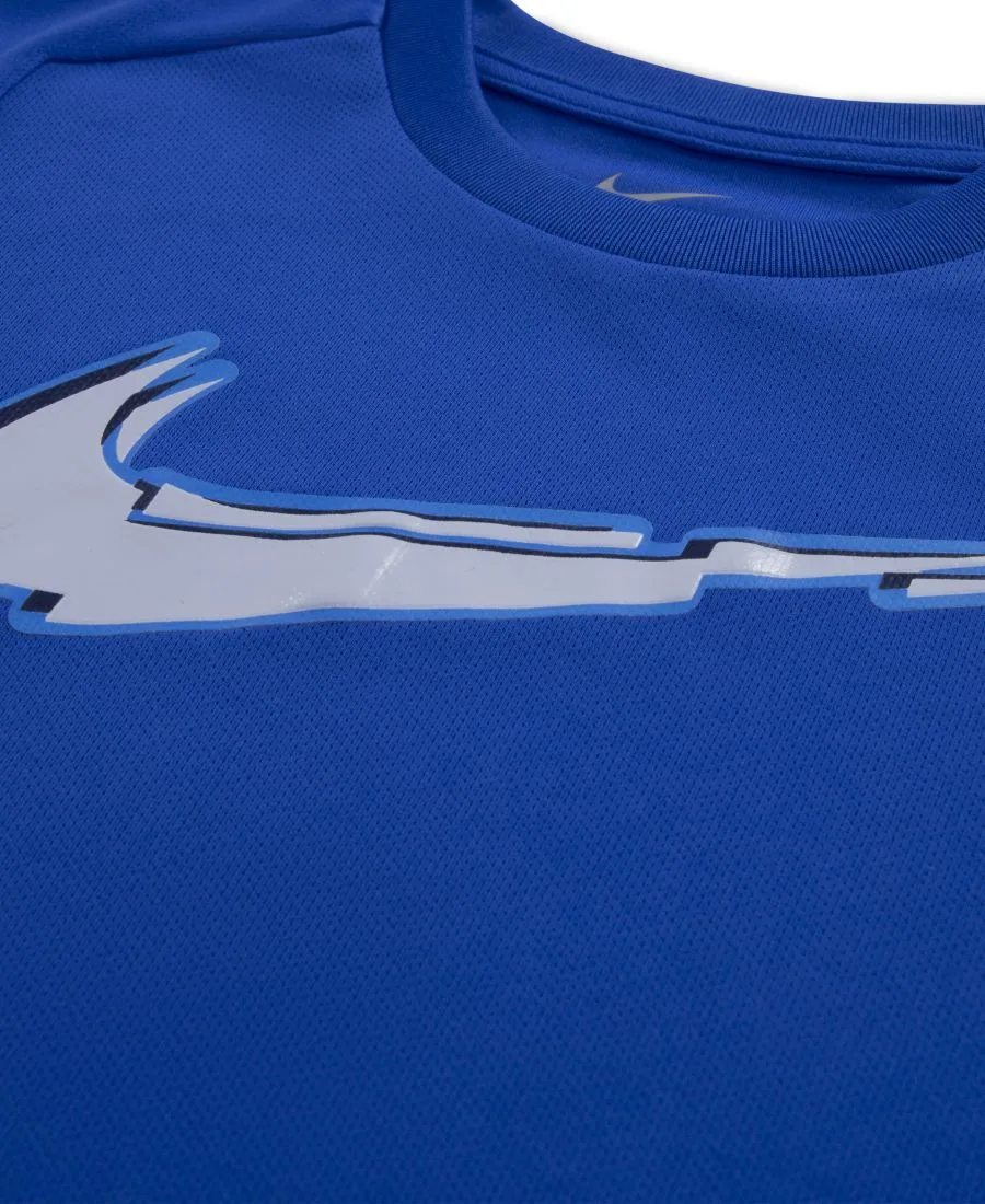 Футболка с коротким рукавом Bold Moves для мальчиков 4-7 лет Nike, Game Royal — фото 4