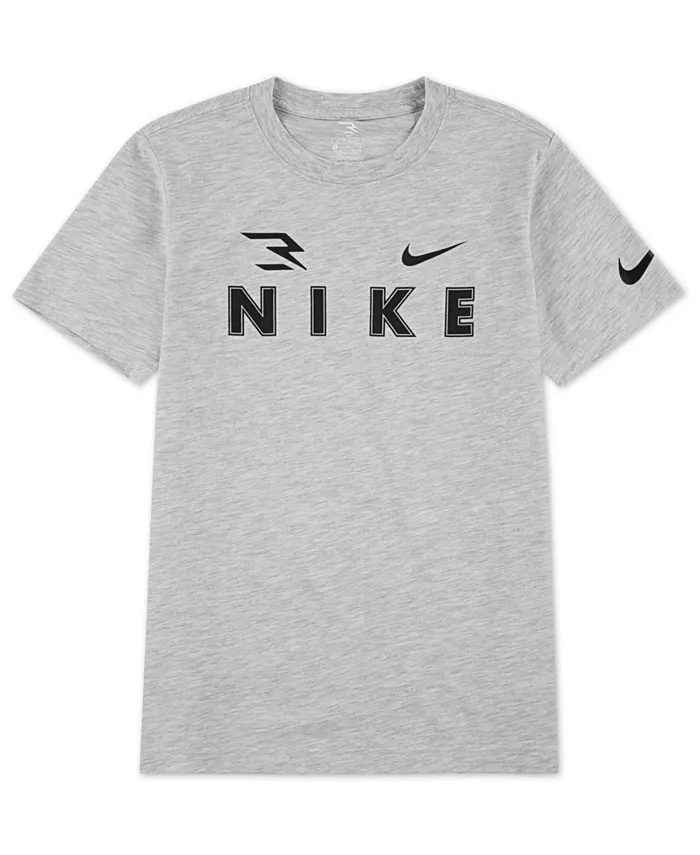 

Футболка с принтом для больших парней Nike 3Brand By Russell Wilson, серый