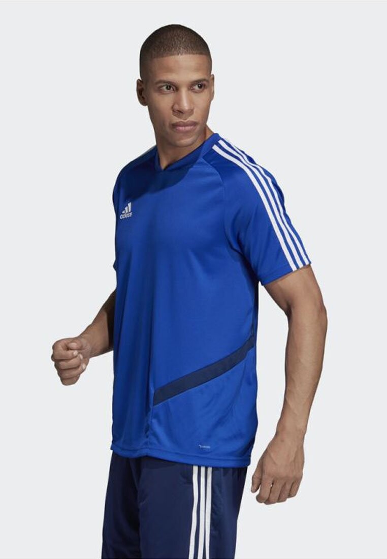 

Футболка с принтом TIRO 19 AEROREADY CLIMACOOL JERSEY adidas Performance, синий