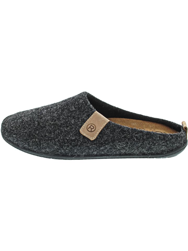 

ROHDE Домашние тапочки Tivoli-H серого цвета