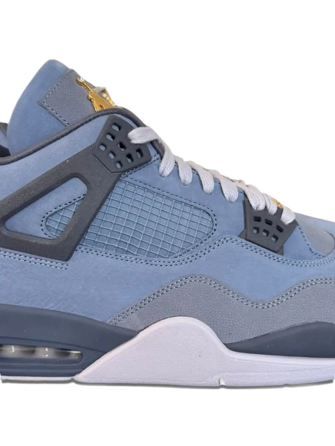 Кроссовки Jordan 4 Retro, синий — фото 2