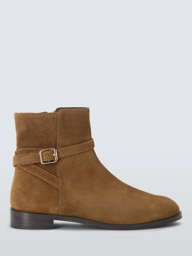 Paso Suede ботильоны для верховой езды с пряжкой и шлейкой John Lewis, Tan