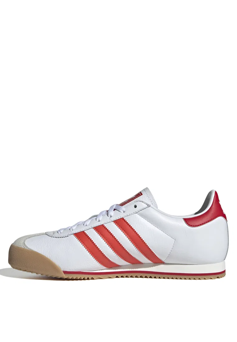 Кроссовки, K 74 Adidas, белый/оранжевый — фото 4