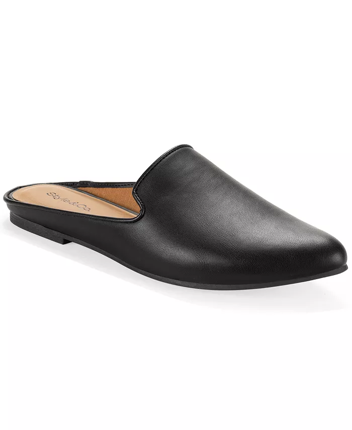 Женские мюли Naomii Style & Co, черный