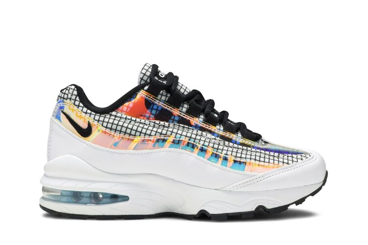 

Кроссовки Nike Air Max 95 LV8 GS 'Blue Gaze', белый