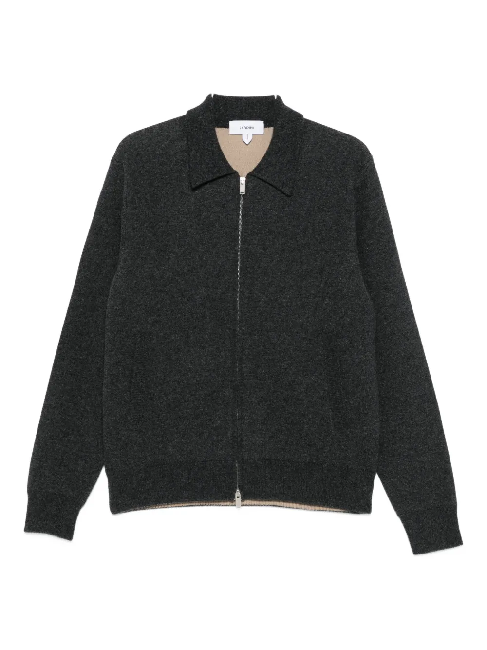 

Кардиган на молнии Lardini, черный