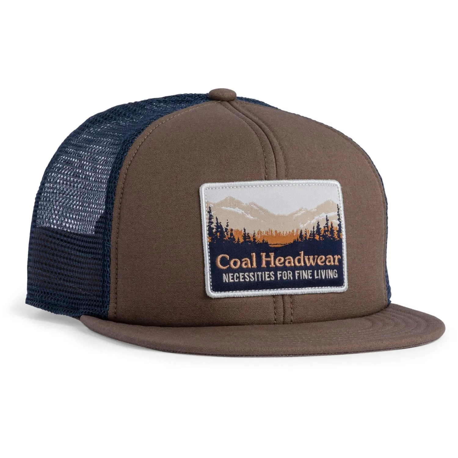 

Классическая кепка дальнобойщика Coal, Brown/Navy