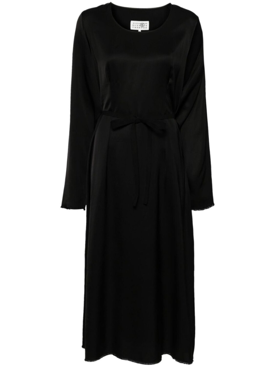 

MM6 Maison Margiela cut-out midi dress, черный