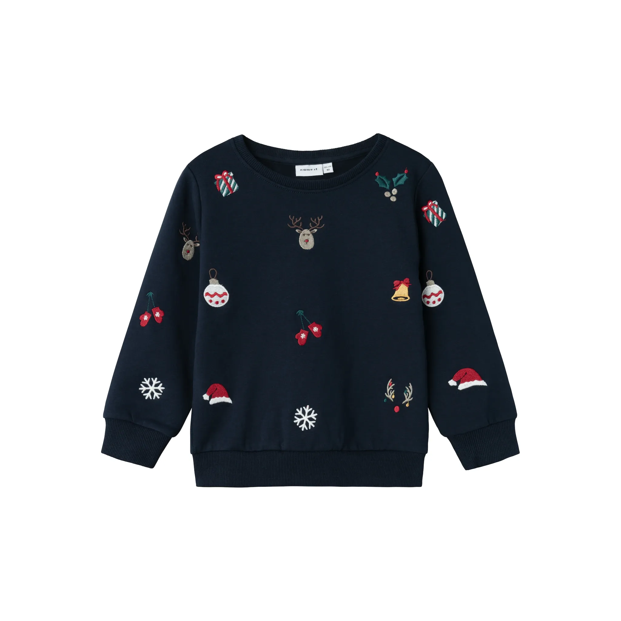 

Толстовка Name It «NMNRKRINGLE NREG SWEAT BRU», цвет Dark Sapphire