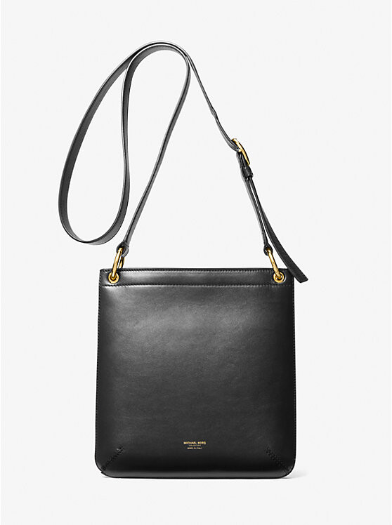 

Сумка-мессенджер Tate Small Leather Michael Kors, черный