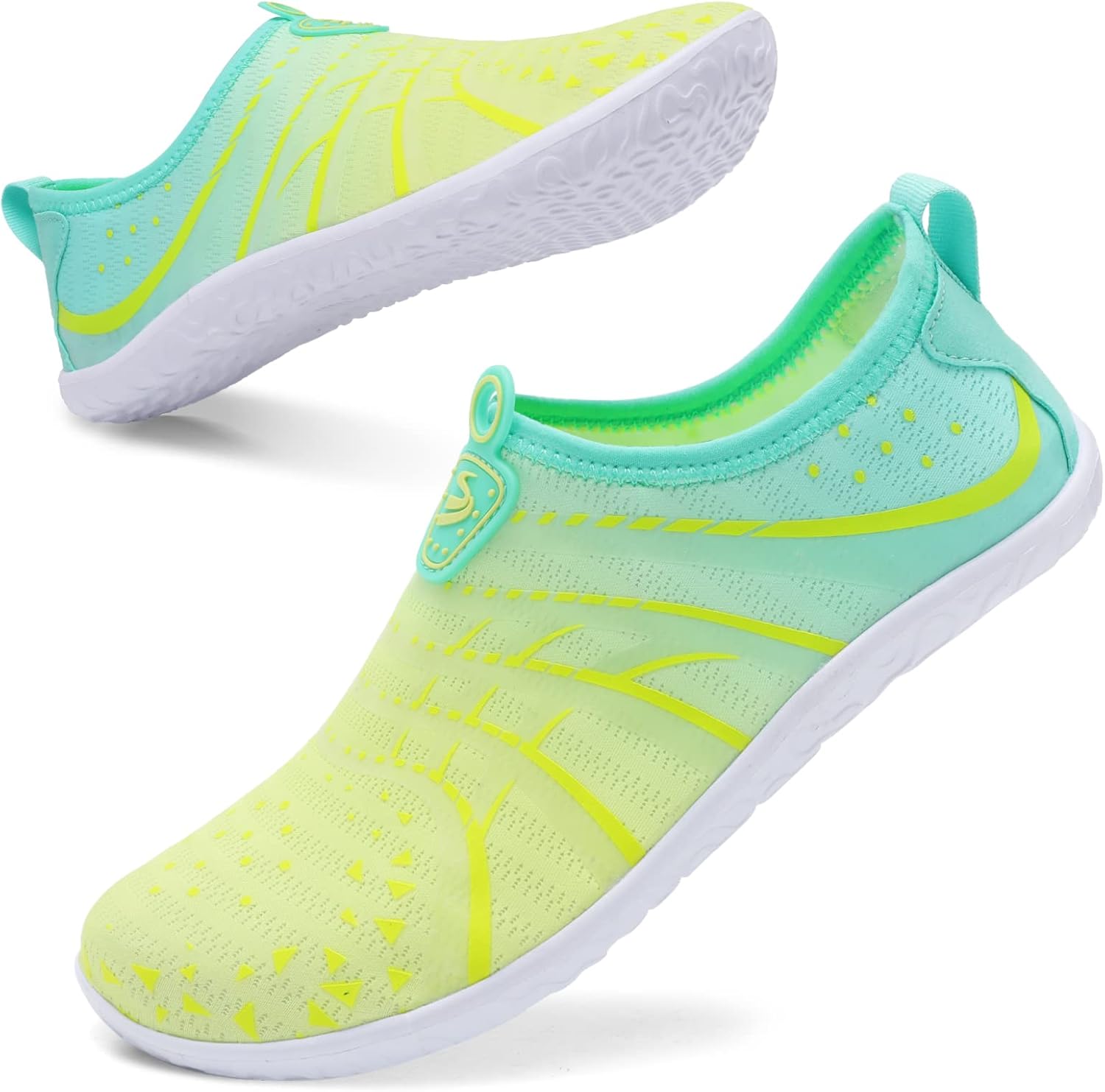 

Женские и мужские водные туфли Spesoul, дышащие, быстро сохнущие, мягкие, «босоножки», акваноски для походов, плавания, пляжа, серфинга, йоги и спорта, Jiao Blgreen
