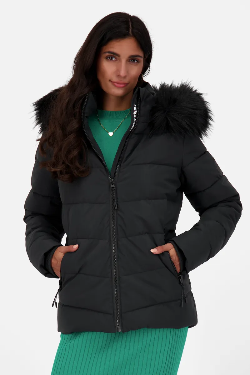 

Alife & Kickin зимняя куртка "AdelaAK A Puffer Jacket женская стеганая куртка, зимняя куртка", цвет Moonless