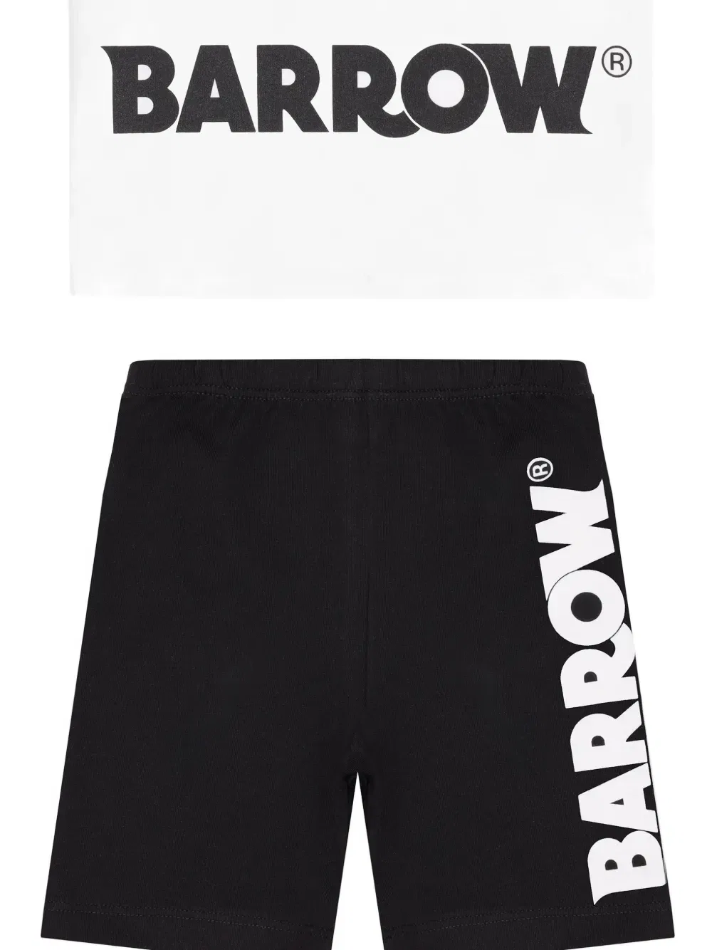 Спортивный костюм с шортами Barrow Kids, белый — фото 4
