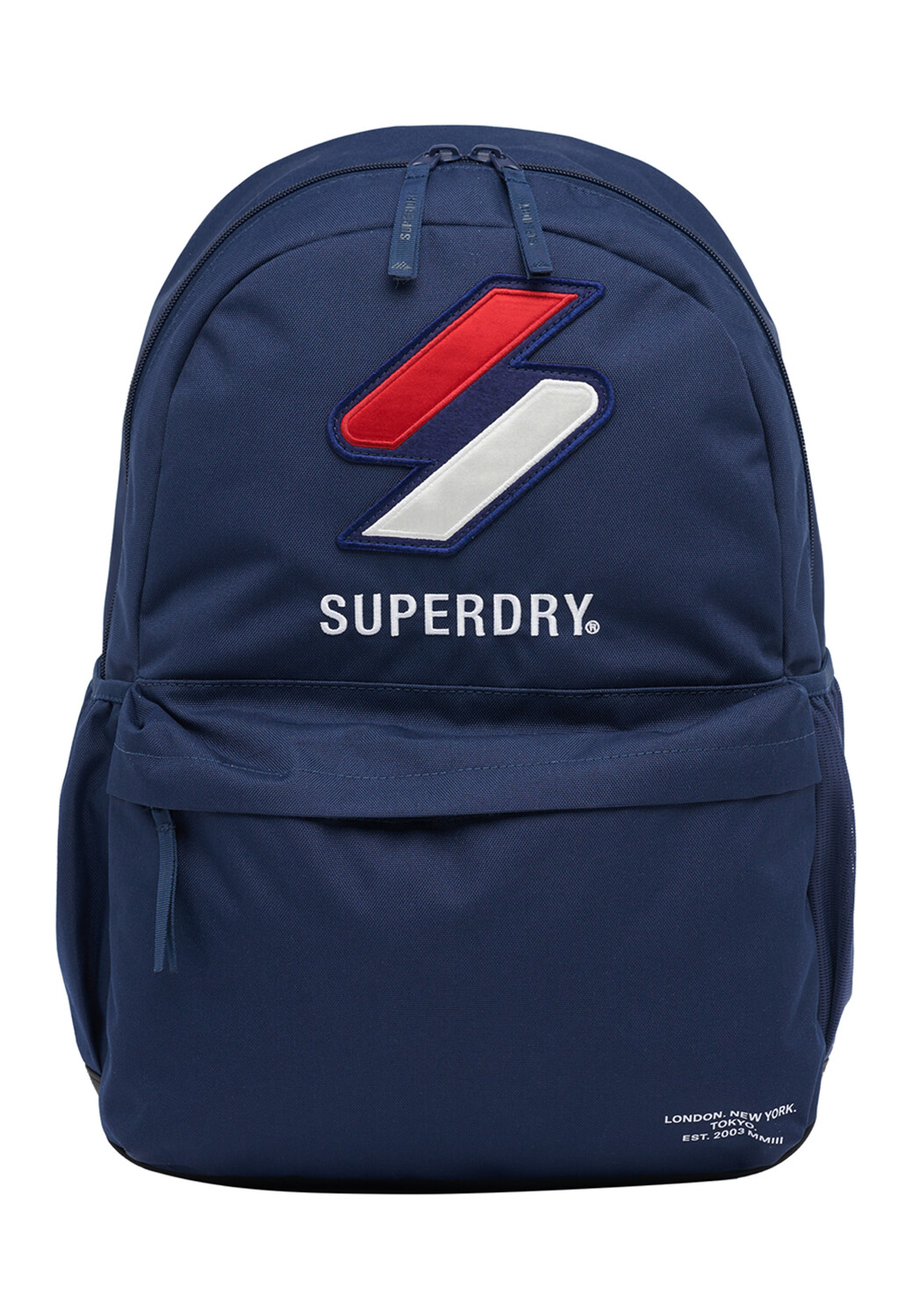 

Винтажный логотип рюкзака Superdry, синий