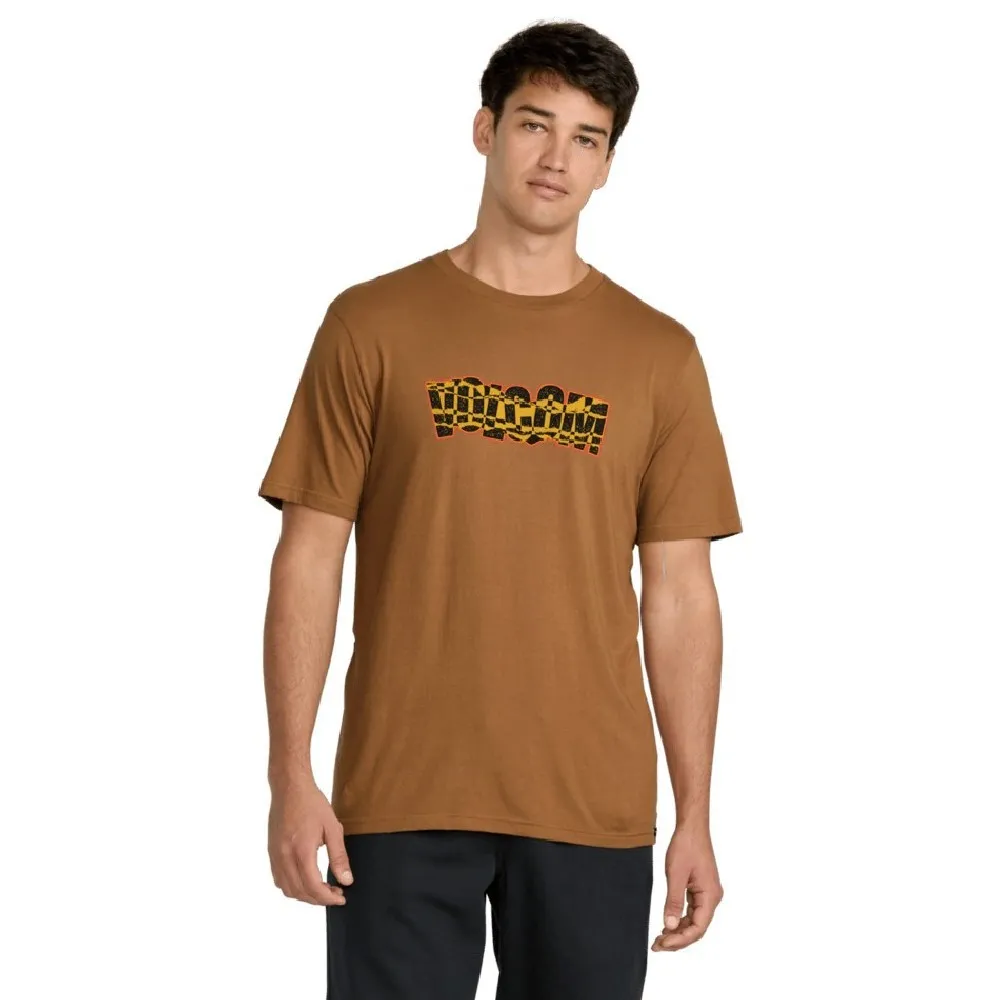 

Футболка с коротким рукавом Volcom Bender, коричневый