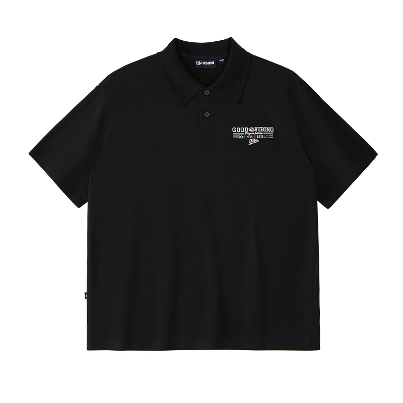 

Футболка поло мужская Jet Black FILA FUSION