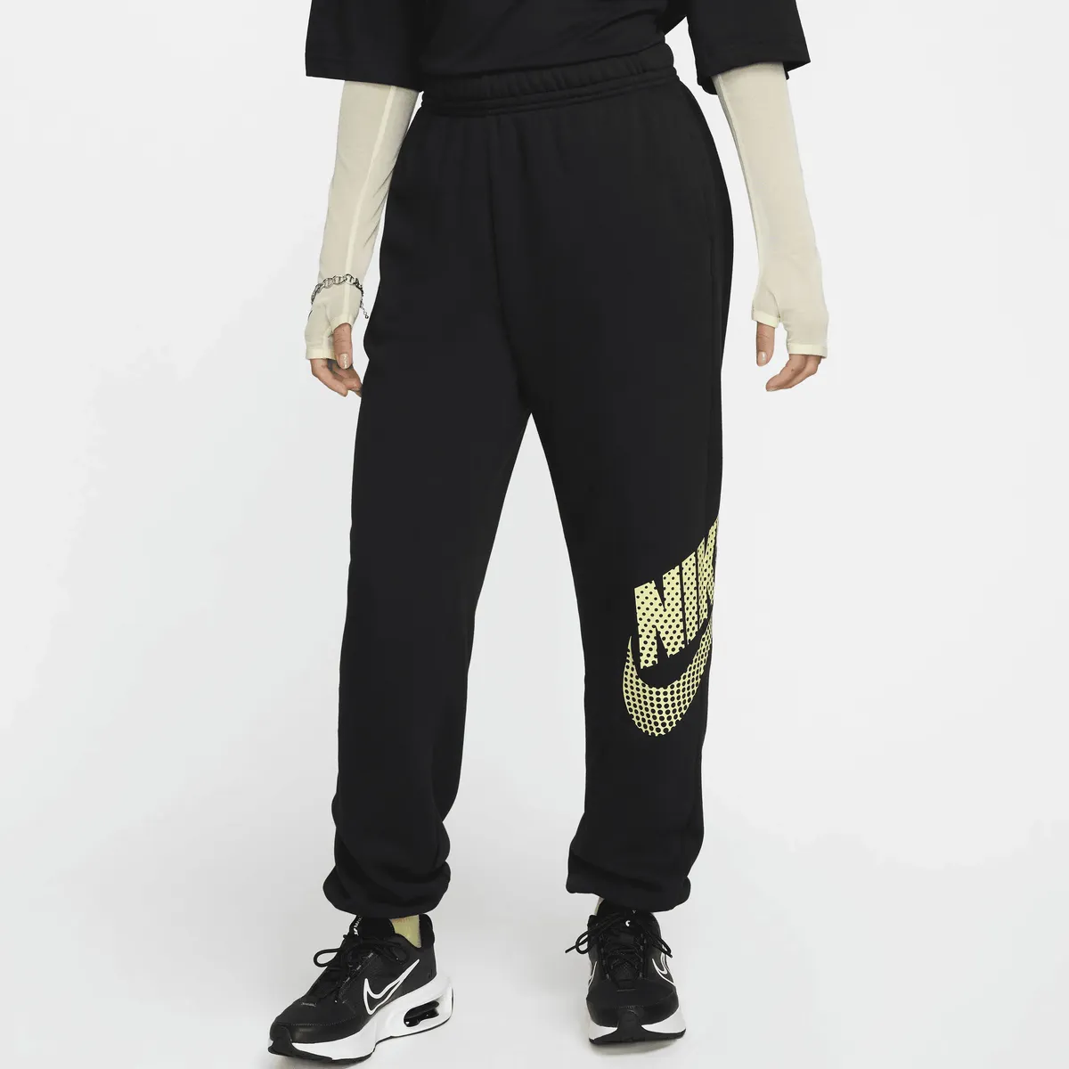 

Спортивные брюки Nike Sportswear "W NSW FLC OS PANT DNC", черный