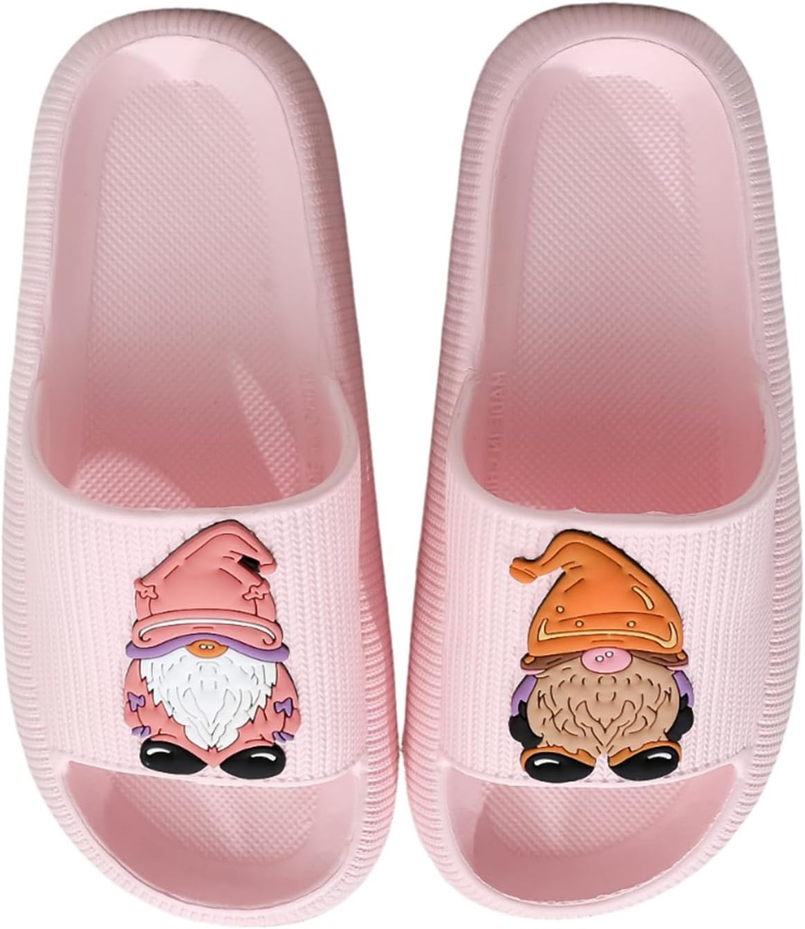 

Женские и мужские слайдеры WIRETRAN Cloud, шлепанцы для душа, быстросохнущие, с открытым носком, мягкие и удобные, с толстой подошвой, для дома и улицы, пляжные слайдеры, Dwarf Pink