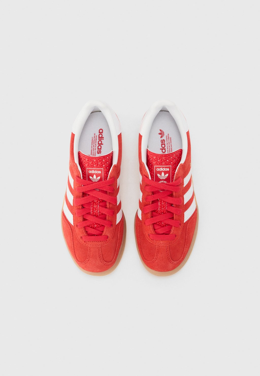 Кроссовки GAZELLE INDOOR UNISEX Adidas Originals, темно-красный — фото 4