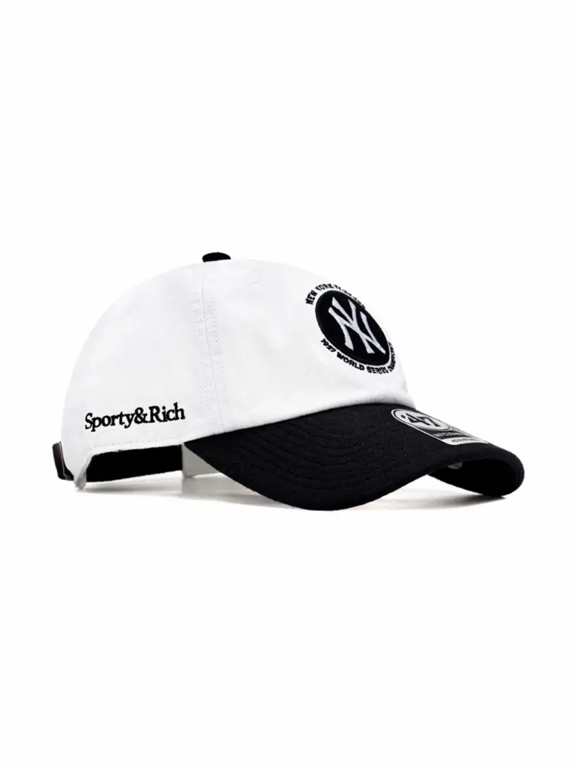 

Хлопковая кепка с логотипом Sporty&Rich, мультиколор