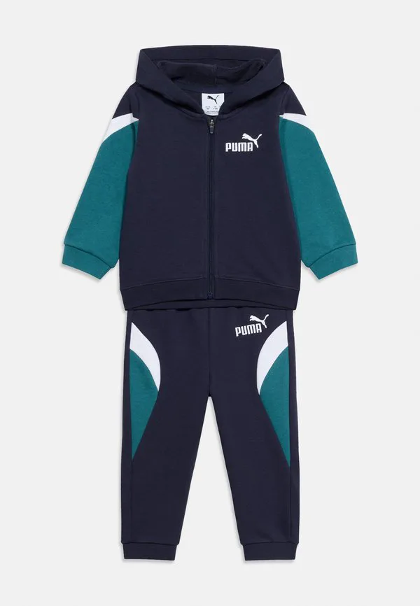 Спортивный костюм унисекс с капюшоном и рисунком minicats. Puma, New Navy — фото 3