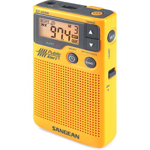 

Портативный радиоприемник Sangean DT-400W Digital AM/FM/Weather Portable Pocket DT-400W