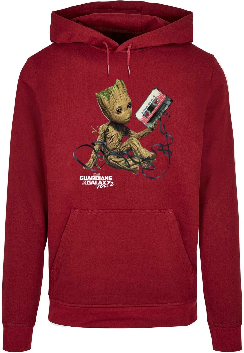 

Толстовка Marvel Guardians Of The Galaxy Groot Tape ABSOLUTE CULT, цвет burgundy