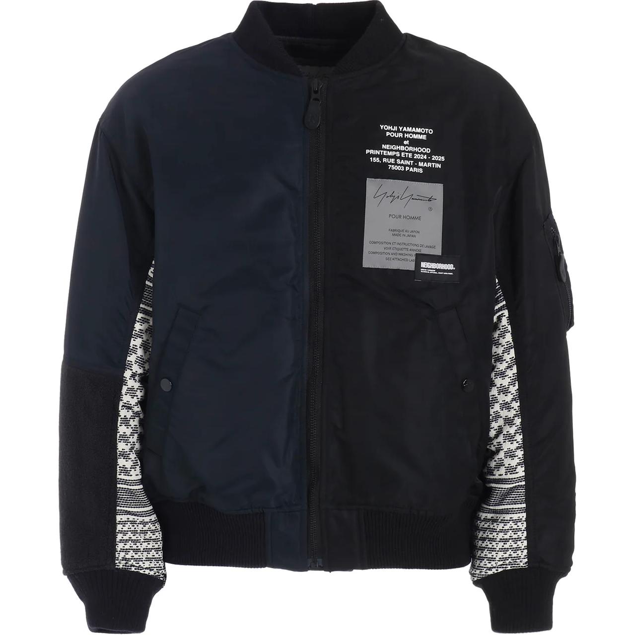 

Yohji Yamamoto Куртка X Neighborhood MA 1, Black