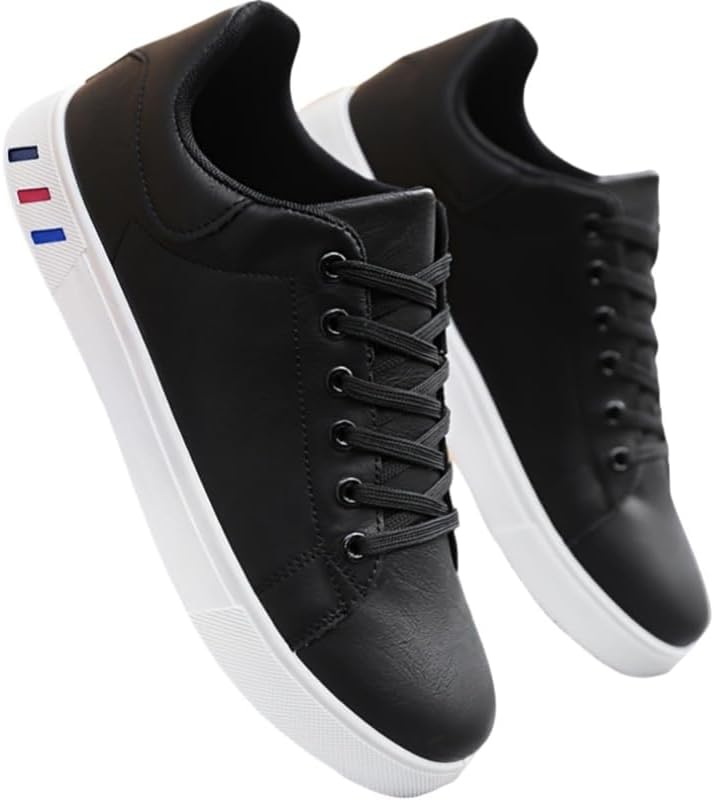 

Мужские повседневные туфли оксфорды большого размера, деловые формальные кроссовки Fmshi, черный