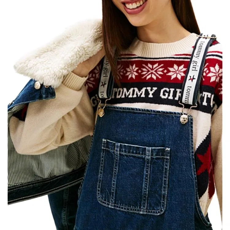Джинсовая куртка женская Tommy Hilfiger, Blue — фото 3