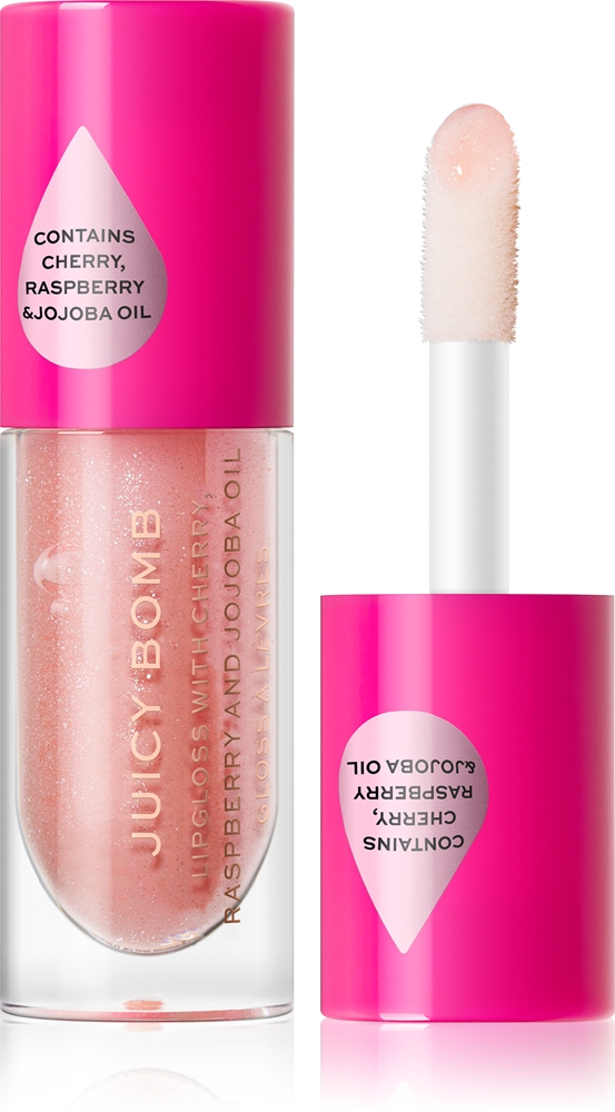 

Увлажняющий блеск для губ Juicy Bomb Makeup Revolution, atspalvis watermelon 4,6 гр