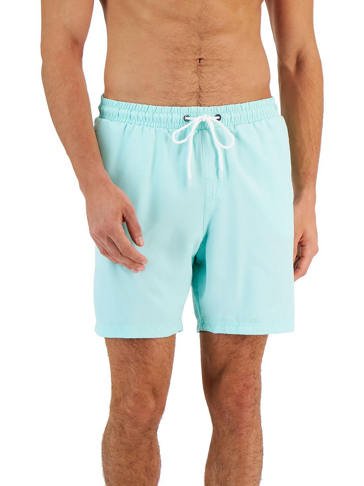 

Мужские спортивные пляжные плавки Club Room, цвет spring mint