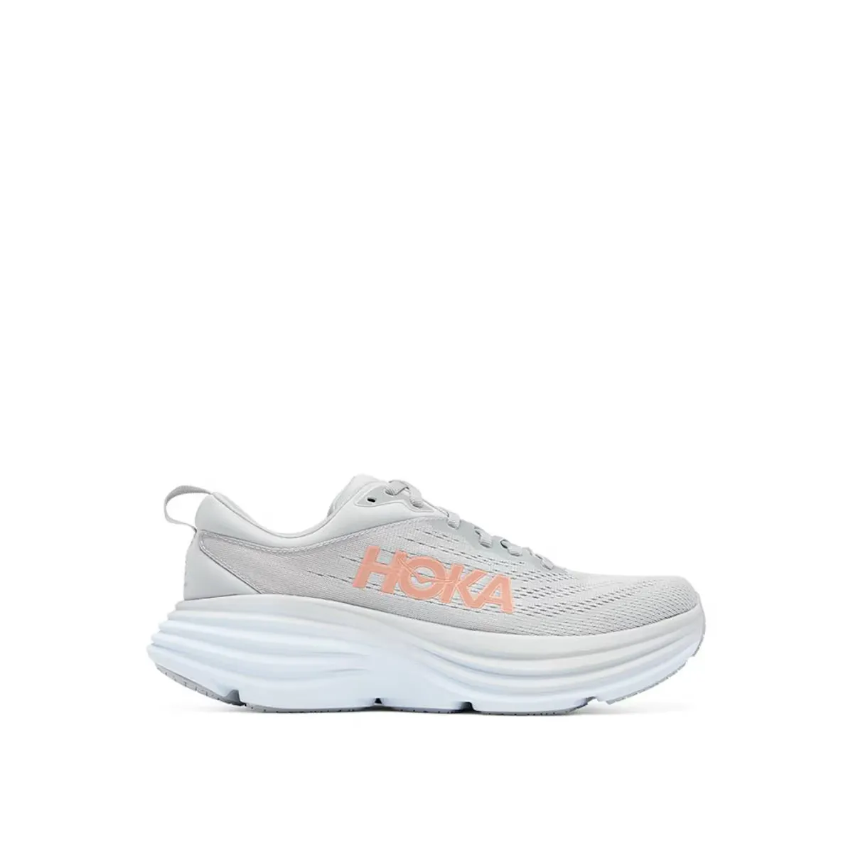 

Женская повседневная обувь BONDI 8 Hoka, серый/розовый