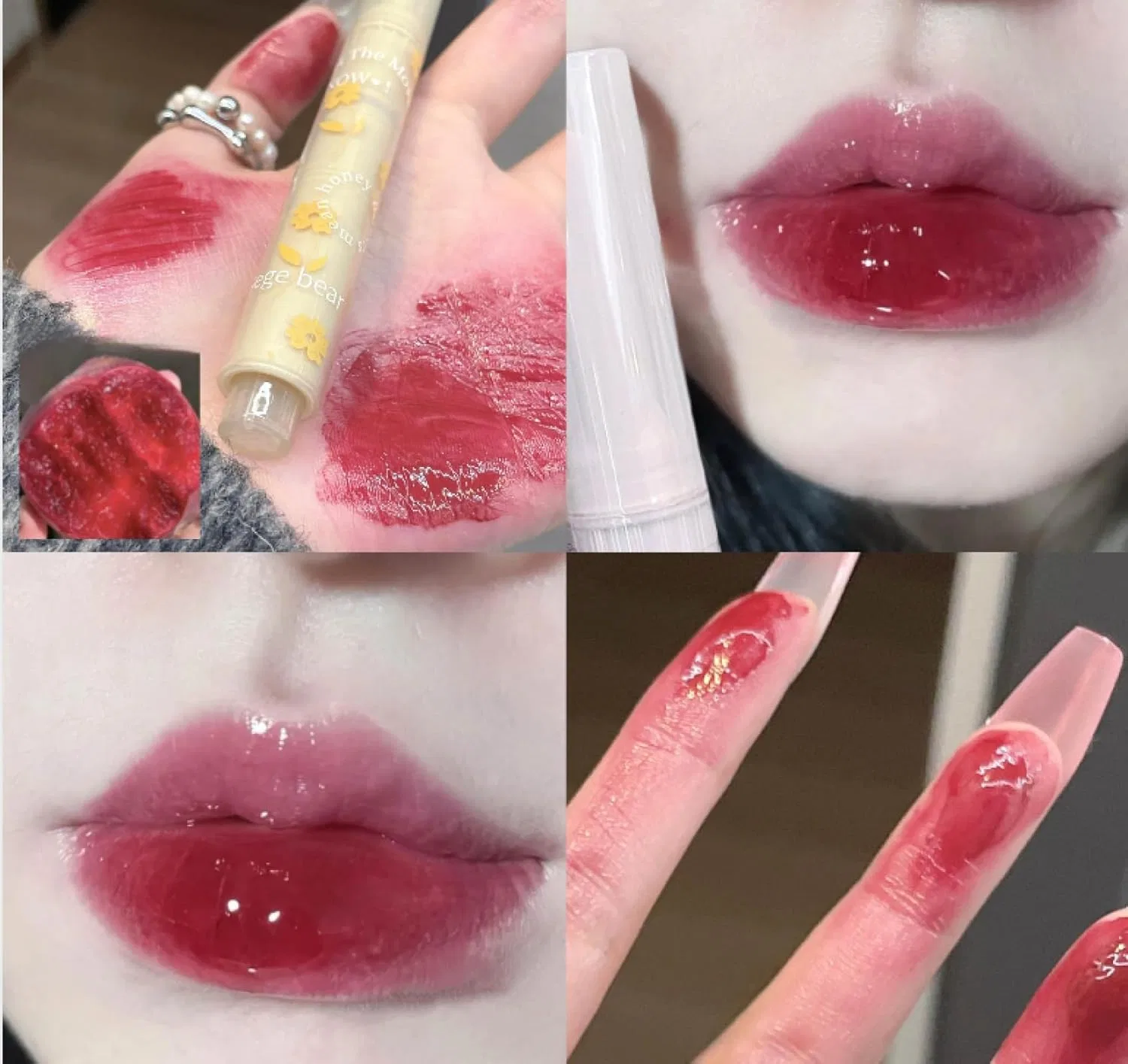 Помада High Color Melting Sheer Lip ZQSMYXGS оттенок 05 Grape Breaking Ice