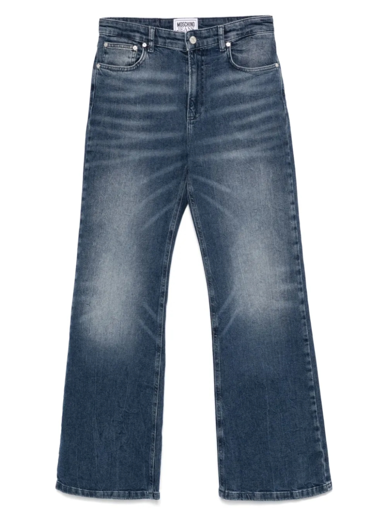 

Джинсы с усами MOSCHINO JEANS, синий