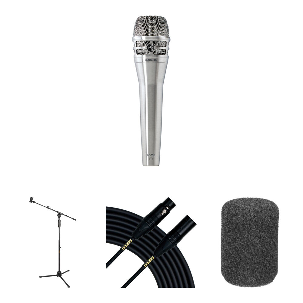 

Динамический микрофон Shure KSM8 Dualdyne Dynamic Handheld Microphone Live Stage Kit