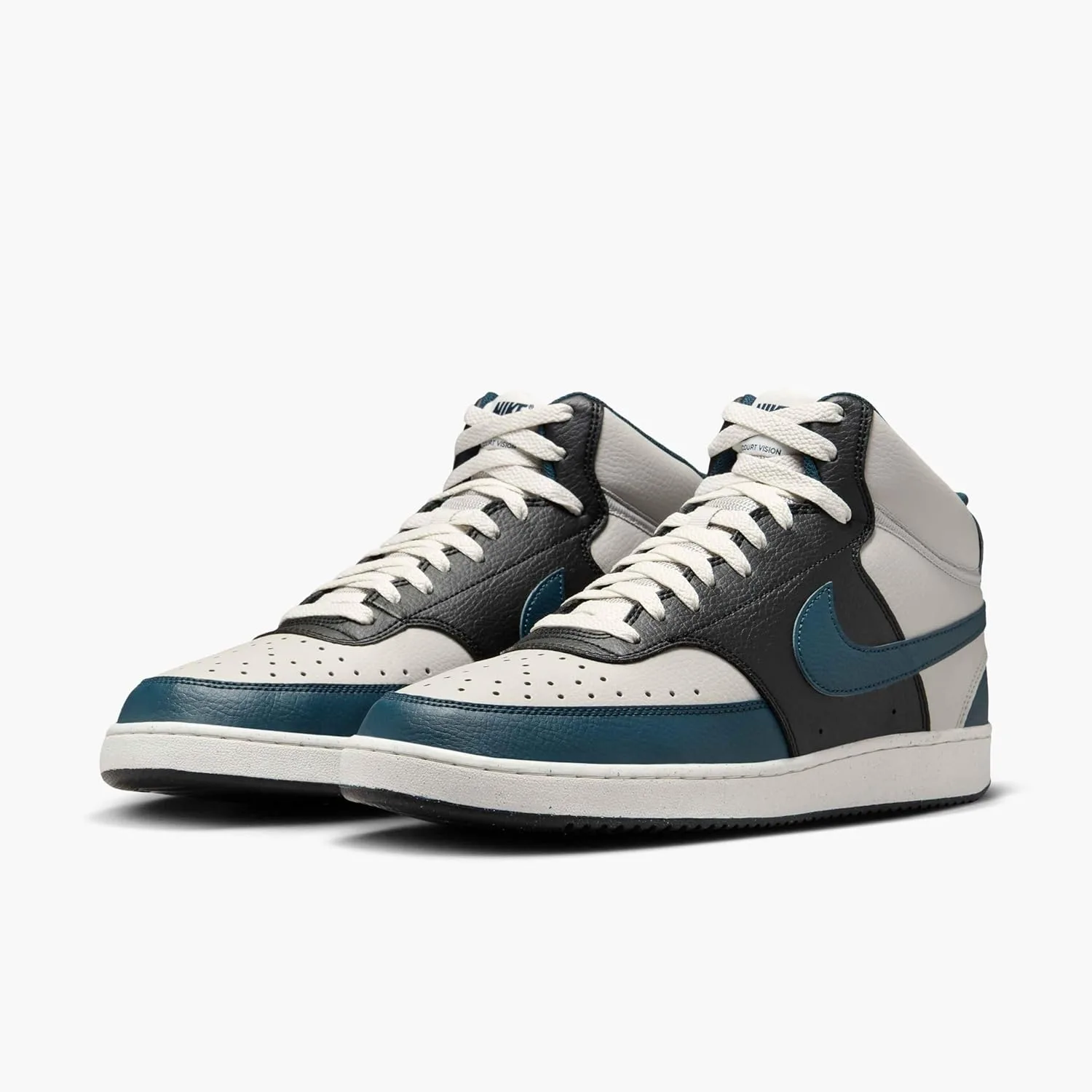 Мужские кроссовки Nike Court Vision Mid NN, темно-синий — фото 2