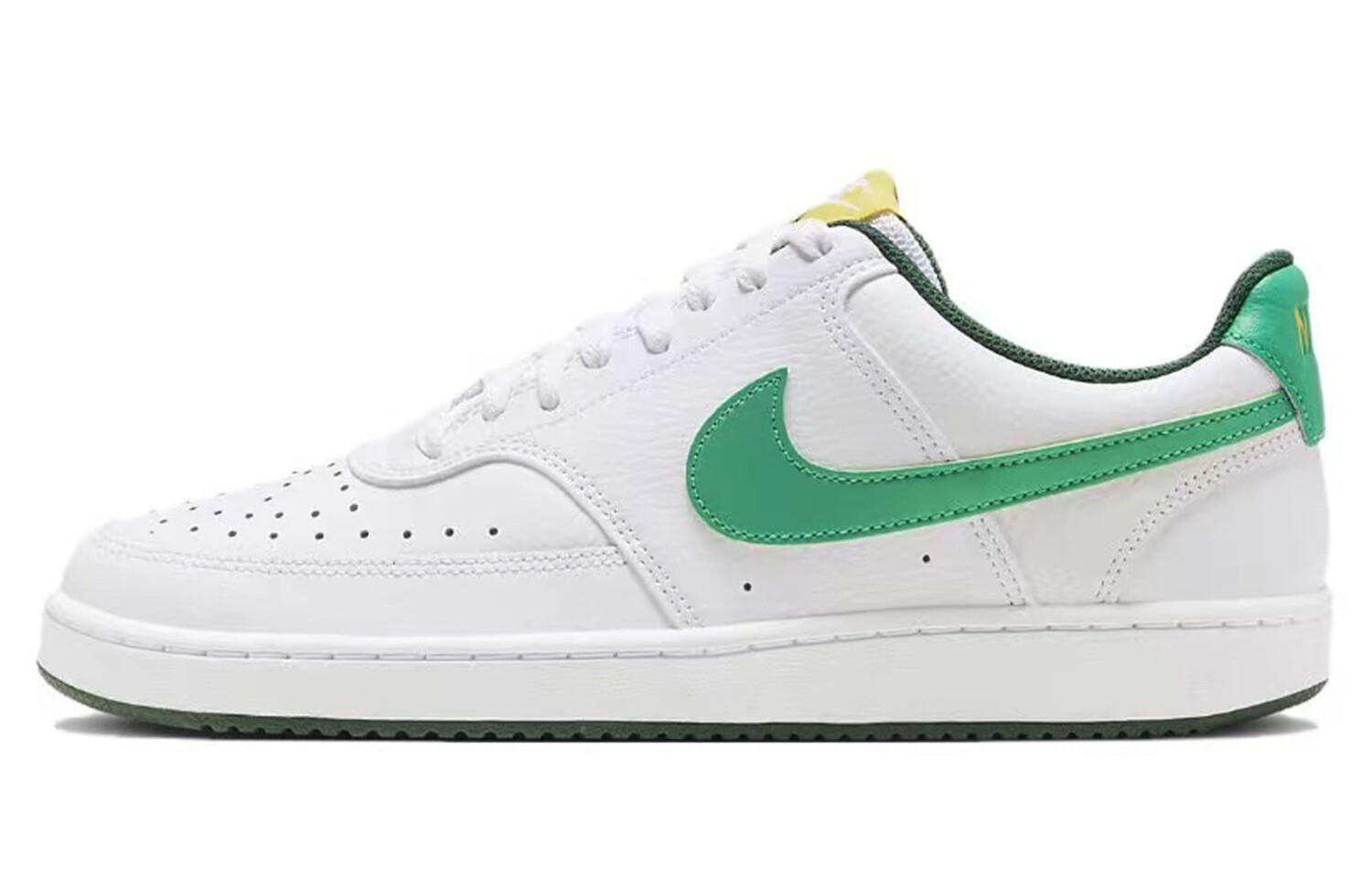 

Кроссовки Nike Court Vision 1 Skateboard Shoes Women's Low-Top White/Green