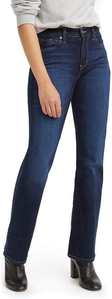 

Женские классические джинсы-клеш Levi's, Cobalt Distress - Dark Indigo