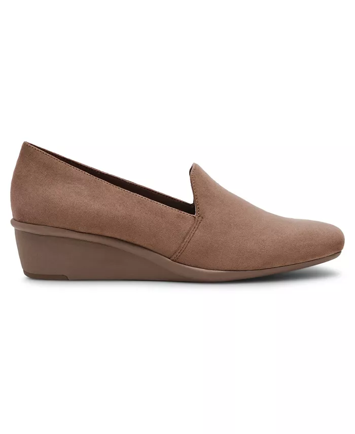 Женские туфли Wendell Slip On на танкетке Anne Klein, коричневый — фото 2